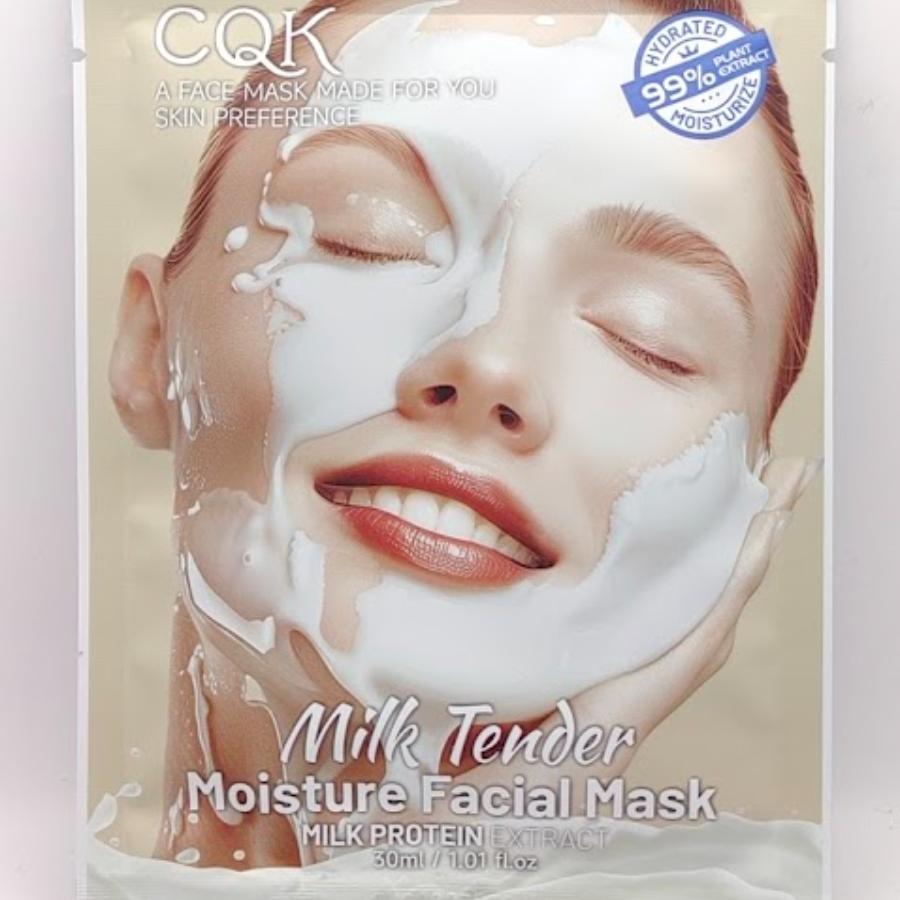 Mascarilla Hidratante Intensiva Milk Tender – CQK (Proteína de Leche)